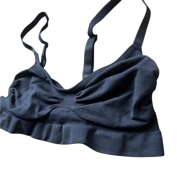 SKIMS Seamless Bralette, Size SMALL, ONYX - Picture 2 of 9